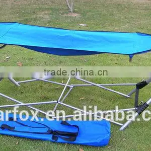 Foldable Stand Hammock,fabric Folded Leisure Bed thumbnail-1