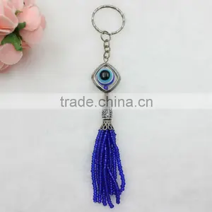 Islamic Acrylic Evil Eye Beads Wholesale Keychain thumbnail-1