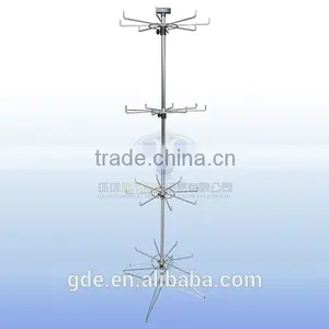Modern Metal 4 Layers Salesman Display Rack for Supermarket thumbnail-1