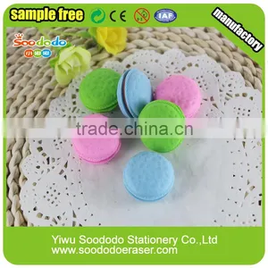 Mini Candy Macaron Shaped 3D Eraser thumbnail-3