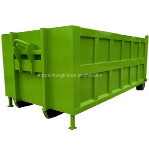 3cbm 4cbm 5cbm 6cbm 8cbm 10cbm 12cbm Hook Lift Bin for Hook Arm Garbage Truck thumbnail-1