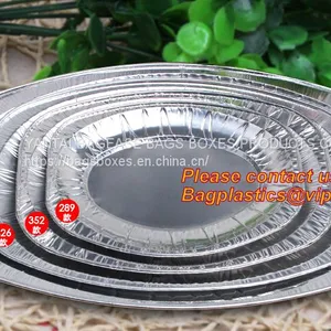Aluminum Pans With Covers Disposable Food Containers Great For Baking, Cooking, Heating, Storing, Prepping Food thumbnail-4