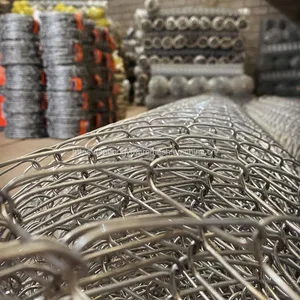 Galvanized Chain Link Fence Chainlinkmesh Chainlink Fence Chain-link Chainlinkfencing Securityfence Commercialfecne Industrialfence Residentialfence thumbnail-4