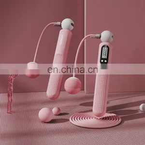 TEZEWA Custom Logo Digital Skipping Rope Calorie Counter Wholesale Multi Jump Rope thumbnail-1