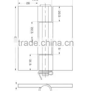 01513 Hinges Trailer Body Parts thumbnail-4