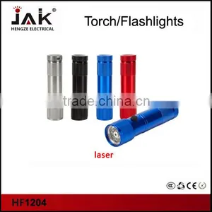 HF1204 LED Aluminium Alloy Laser Torch JAK thumbnail-1