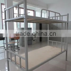 (DL-B1) Cheap Easy Assembled Adult/military Metal Bunk Beds in Black thumbnail-6