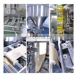 Oil/shampoo/sauce/liquid/paste Packet Pouch Filling Packing Machine thumbnail-4