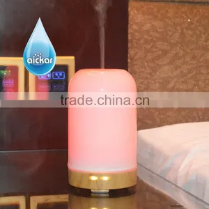 Decorative Glass Aroma Essential Oil Diffuser and Ultrasonic Cool Mist Humidifier AN-0438-1 thumbnail-1