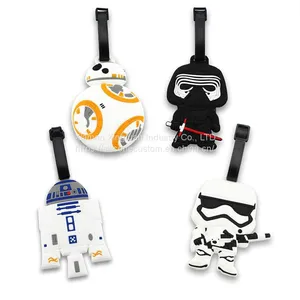 Cute Silicone Luggage Tags, Bag Tag Travel ID Labels Tag For Baggage Suitcases Bags thumbnail-1