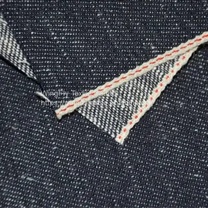 12oz 55% Cotton 45% Ramie Right Twill Edwin Rainbow Selvedge Jeans Denim Fabric 12oz 32/33“ thumbnail-3