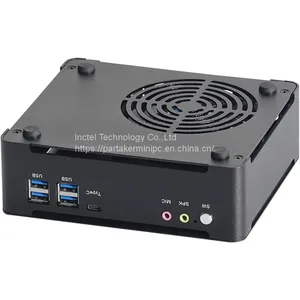 Partaker Mini PC Intel Core i5 7300HQ i7 7820HK DDR4 Windows 10 Linux 4K Gaming UHD HTPC HDMI DP Minipc Desktop Computer thumbnail-4