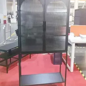 Best Seller Glass Display Cabinet With LED Lights | Lockable Steel Frame | Heavy Duty for Retail & Exhibition – DC-1800LS-03 thumbnail-5