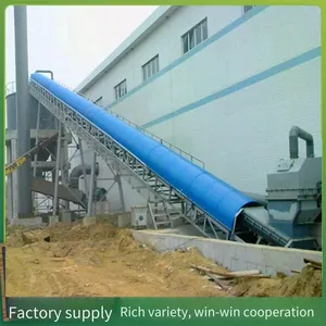Coal Powder Loading Belt Conveyor, Small Express Sorting Conveyor, Grain Packaging Loading Belt Conveyor thumbnail-1