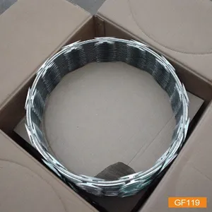 Stretched Ribbon Barbed Wire CoilsbRazor Barbed Wire for Farm Fence thumbnail-5