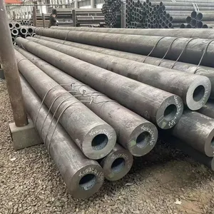 DIN 17175 St35.8 St37 St45 Carbon Steel Seamless Pipe Seamless Steel Tube for Boiler thumbnail-4