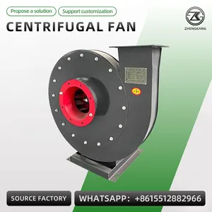 Industrial Centrifugal Fan High Pressure Blower Ventilator Extractor Fan for Dust Collection thumbnail-1