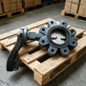 Marine Butterfly Valve Lug Type Handle With Reinforced Nylon Handle thumbnail-3