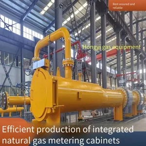Cng Pressure Reduction Skid, Natural Gas Pressure Regulation and Metering Device, Gas Pressure Regulation Cabinet, Uninterrupted Gas Supply Metering Cabinet, Hongyi Technology thumbnail-5