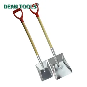 Aluminum Square Shovel,D-Grip Handle,Square Mouth Aluminum Shovel,Snow Shovel ,Large Square Aluminum Shovel thumbnail-1