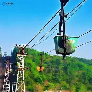 Daqin Industrial Material Ropeway: Gondola Lift Daqin Cable Car Ropeway: Aerial Tramway + Gondola Lift + Material Ropeway for Mining Cableway thumbnail-2