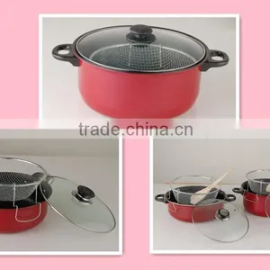 Carbon Steel Deep Fryed Pan Manufacture thumbnail-2