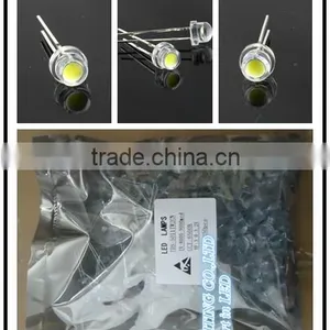 0.2W 4.8mm / 5mm Strawhat LED With 120 Degree Viewing Angle thumbnail-2