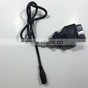 Male OBD Plug Female DC5.5x2.1 Diagnostic Adapter Cable thumbnail-2
