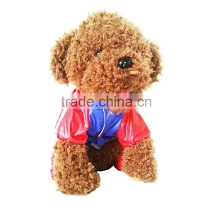 Dog Superman Raincoat With Waterproof Windcoat Material and Mesh Fabric Lining Fit for Spring Summer and Early Autumn thumbnail-5