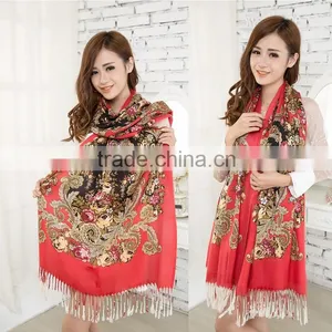 Long Fashion Casual Warm Lady Scarf Wrap Women Shawl thumbnail-4