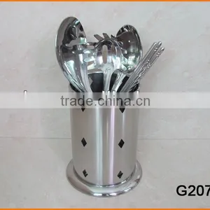 G2072 Stainless Steel Chopsticks Holder and Utensils Holder thumbnail-1