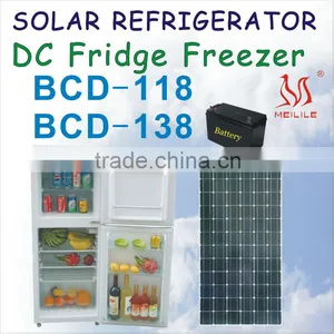 MEILILE BCD-138 DC&Solar Refrigerator Freezer 138L thumbnail-1