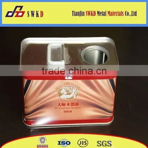 Printed or Lacquered Rectangular Sardine Fish Can Lid thumbnail-3