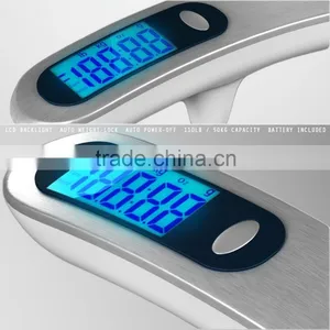 50kg/10g Portable Digital Luggage Weighing Scale With Strap or Hook thumbnail-4