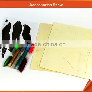 Wood Puzzle Paint Art for Kids - Color and Combine One Eagle thumbnail-1