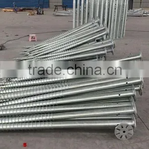Solar Panel Hot Dipped Galcanized Ground Screw Anchor thumbnail-2