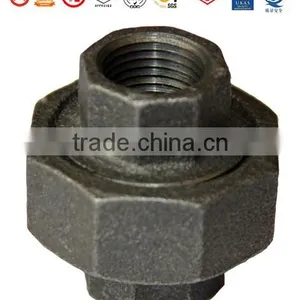 Galvanized Black 134 Banded Beaded Service Tee Malleable Cast Iron Pipe Fittings thumbnail-4