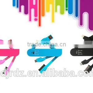 2016 Three in One Data Line Andriod Phone Newest Portable Travel Artifact and Convenient Life for Charge Power thumbnail-6
