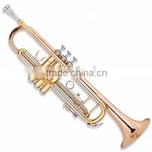 Professional Bb Key Copper Body Trumpet thumbnail-1