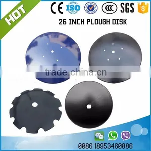 65MN Steel 13"- 28" Notched,Round and Flat Disc Harrow Blades Quality Choice thumbnail-6