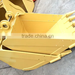 Excavator Bucket With Horizontal Pin Type Teeth E320 E330 thumbnail-4