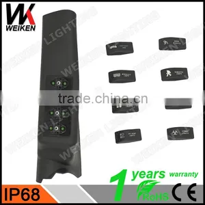 WEIKEN Auto Switch Car Offroad Switch Panel, Led Push Switch Truck jk Wrangler A Pillar Switches thumbnail-2