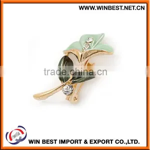 Gold Supplier China Costume Jewellery Trendy Brooches, Flower Antique Brooches thumbnail-1