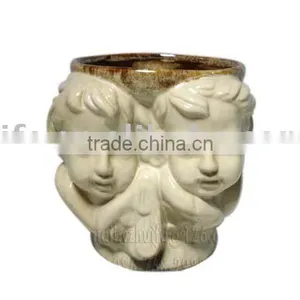 Angle Ceramic Pot thumbnail-1