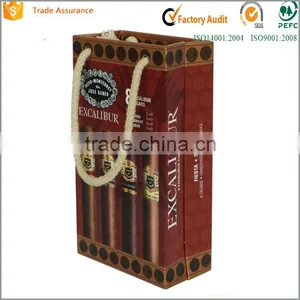 Packaging Box Industrial Use and Glossy Lamination Printing Handling Cigar Box thumbnail-1