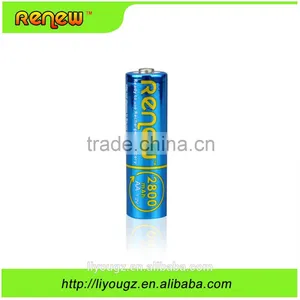 HOT!!! RENEW Brand Ready to Use AA 2800mAh Rechargeable Batteries for Toys . Remote. Camera thumbnail-2