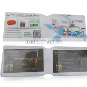2016 Promotional Cheap Clear PVC Name Card Holder thumbnail-2