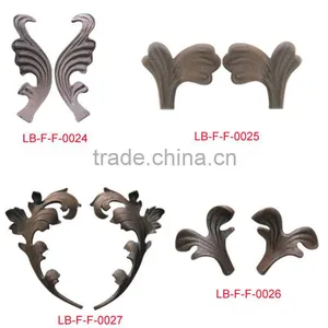Top-seling Hand Forged Wrought Iron Gate Parts LB06-F-F-0052 thumbnail-1