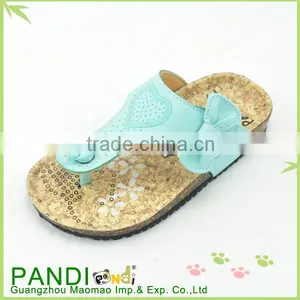 Best Selling Designer Fashion Casual Girl Slippers With Bow thumbnail-1