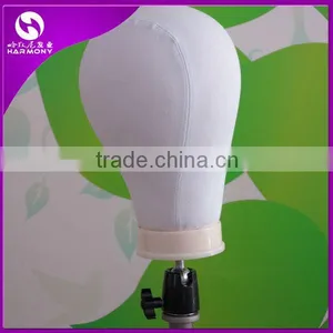 XUCHANG HARMONY Polyurethane Canvas Block Head/canvas Head for Wigs Making thumbnail-1